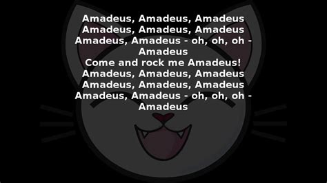 amadeus song lyrics